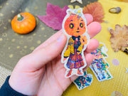 Halloween Holographic Vinyl Stickers