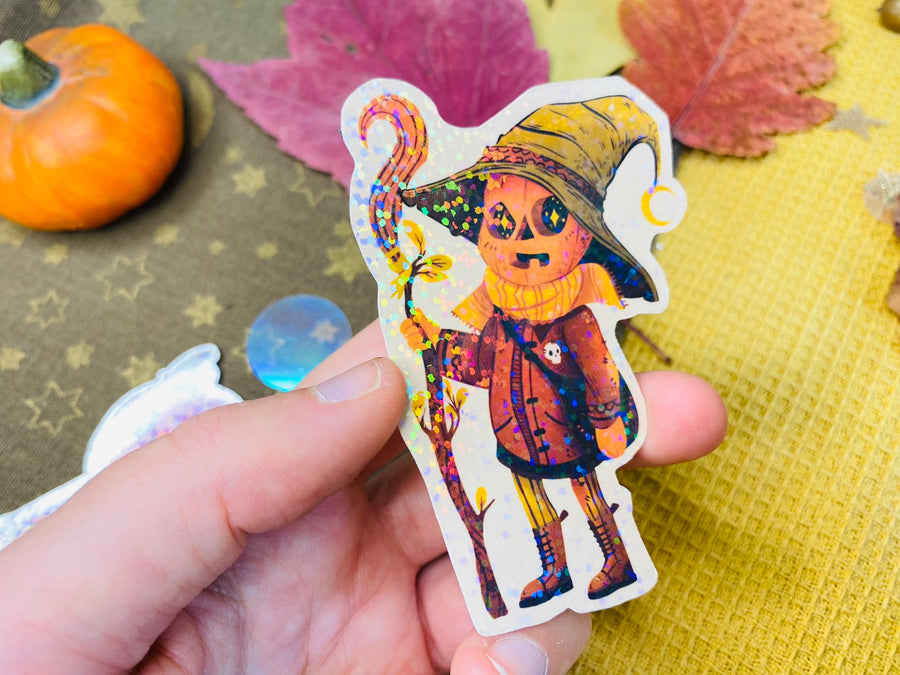 Halloween Holographic Vinyl Stickers