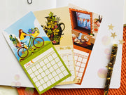 2025 Calendar Sticker Set