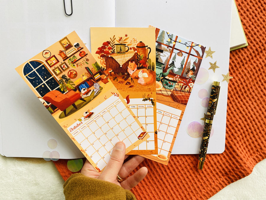 2025 Calendar Sticker Set