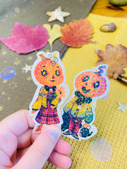 Halloween Holographic Vinyl Stickers