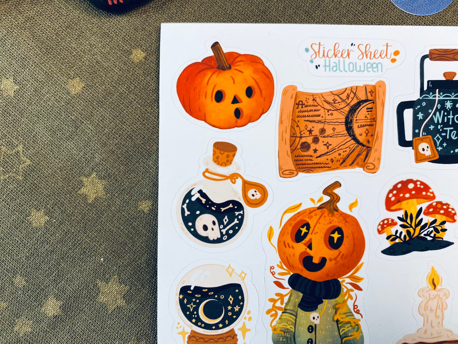 Halloween Sticker Sheet