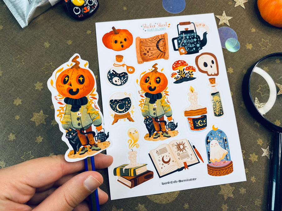 Halloween Sticker Sheet