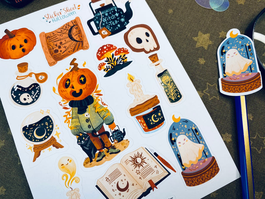 Halloween Sticker Sheet