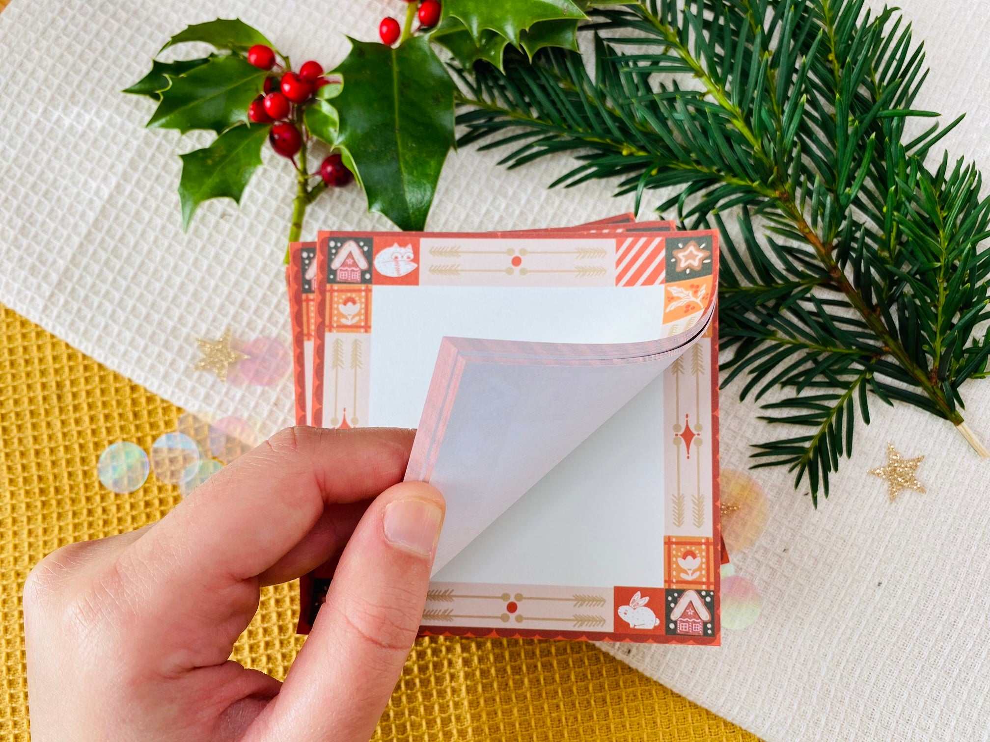 Christmas Memopad Mini Notepads