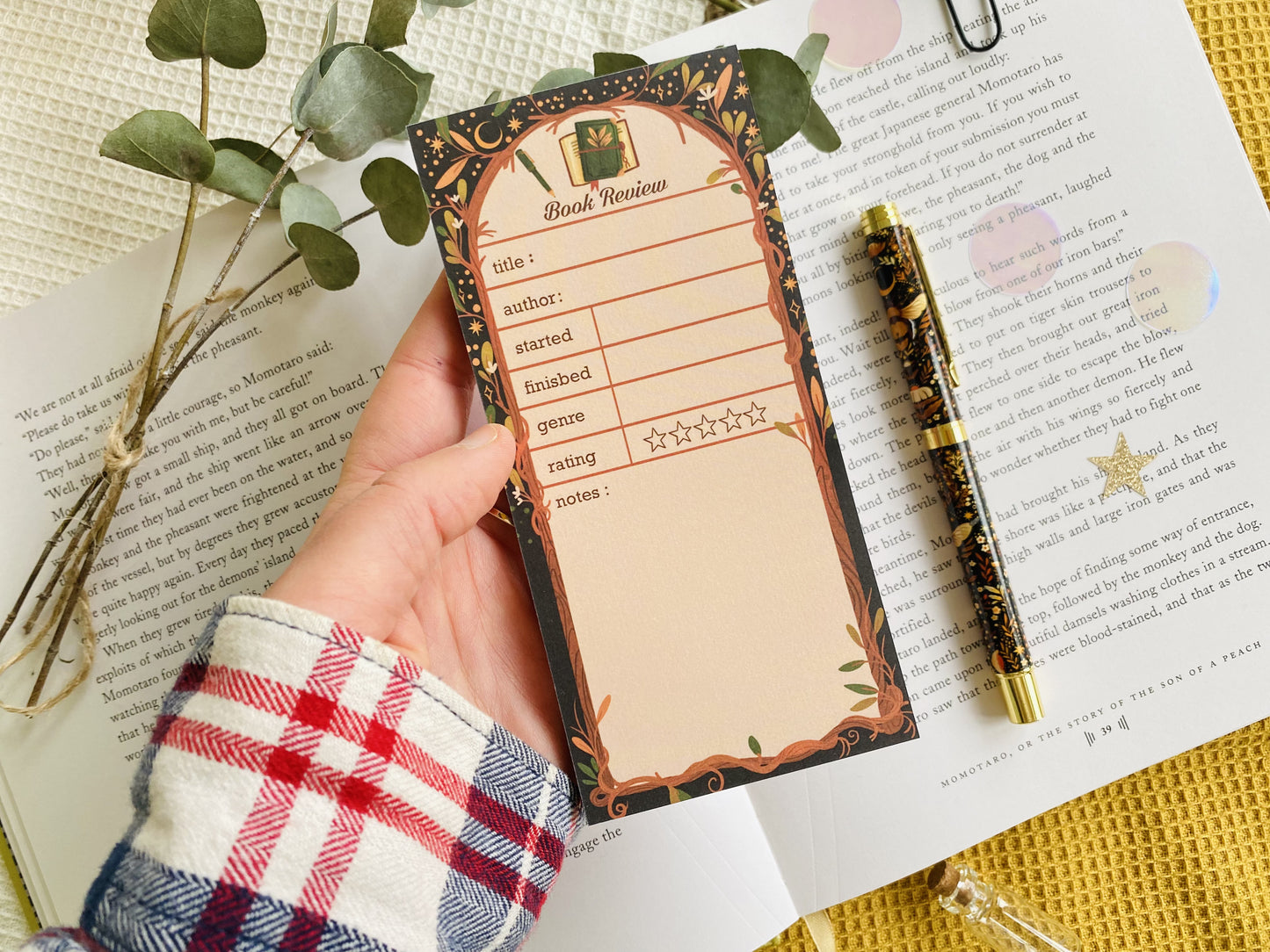 Reading Tracker Planner
