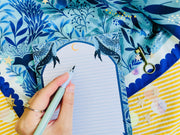 Sky Whale Letter Paper A5 To Do - Letter Paper Notepad