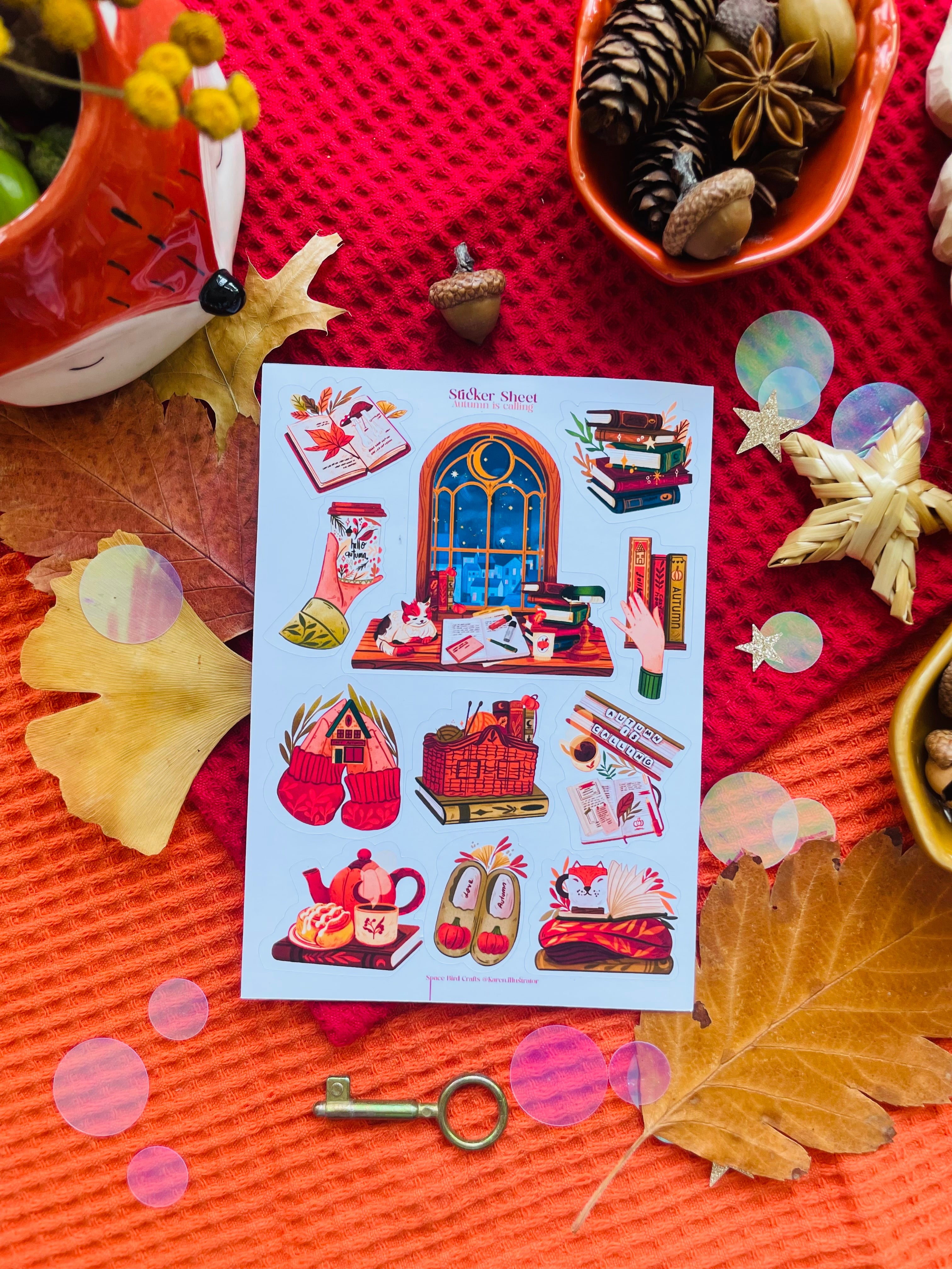 Autumn Call Sticker Sheet