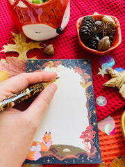 Fox and Bunny Notepad A6 To Do List