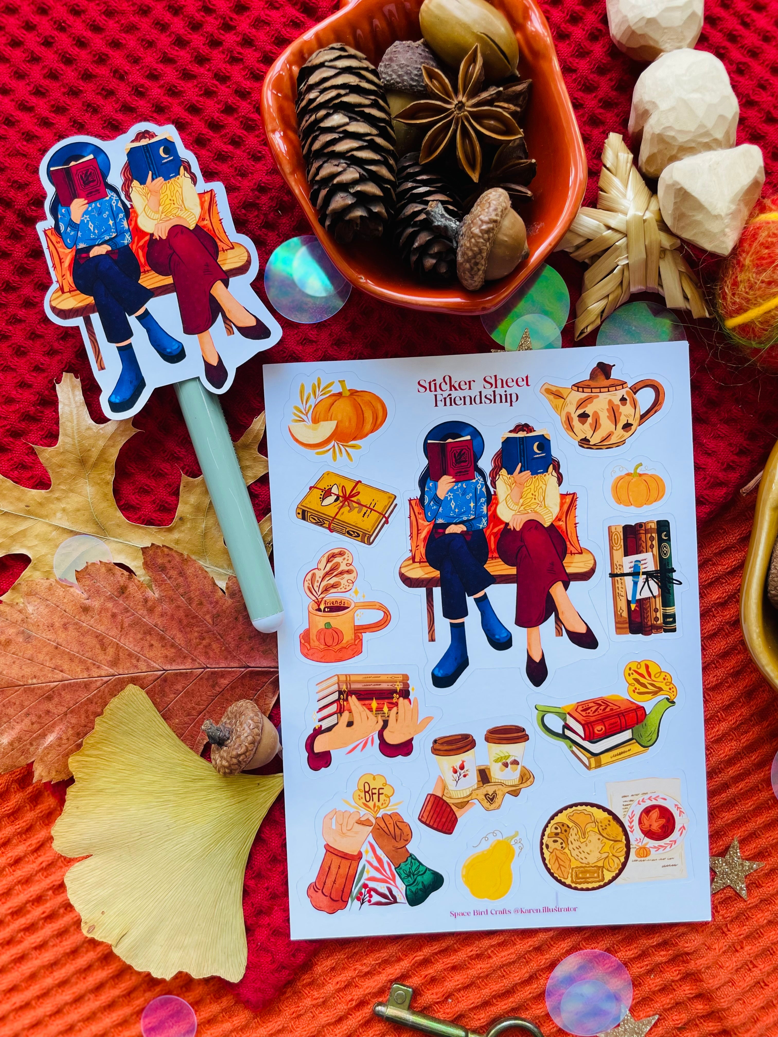 Friendship Sticker Sheet