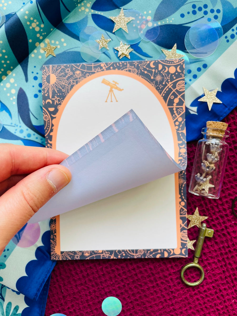 Golden Sky Notepad A6 To-Do List