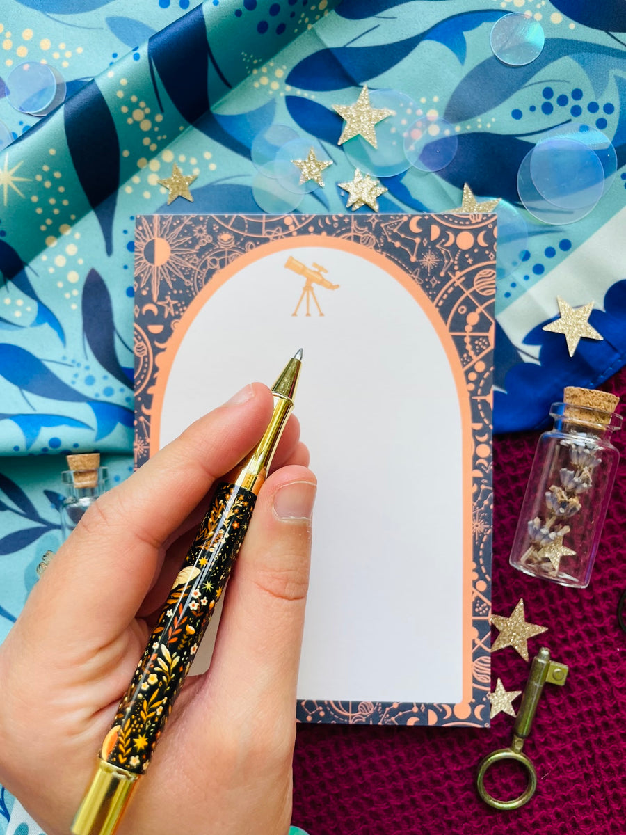 Golden Sky Notepad A6 To-Do List