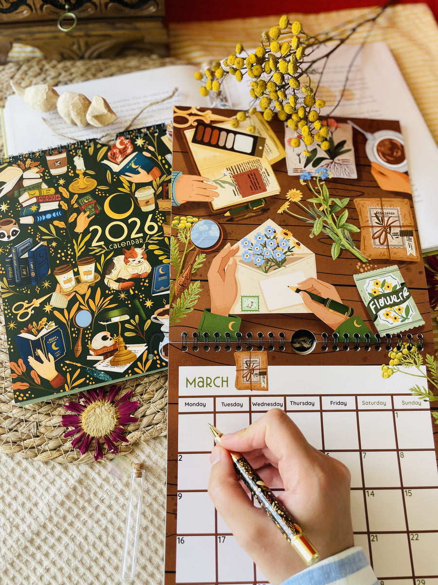 2026 Wall Calendar, Floral Calendar