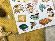 Cozy Winter Sticker Sheet