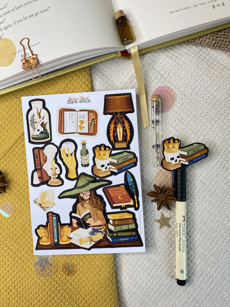 Dark Witch Sticker Sheet