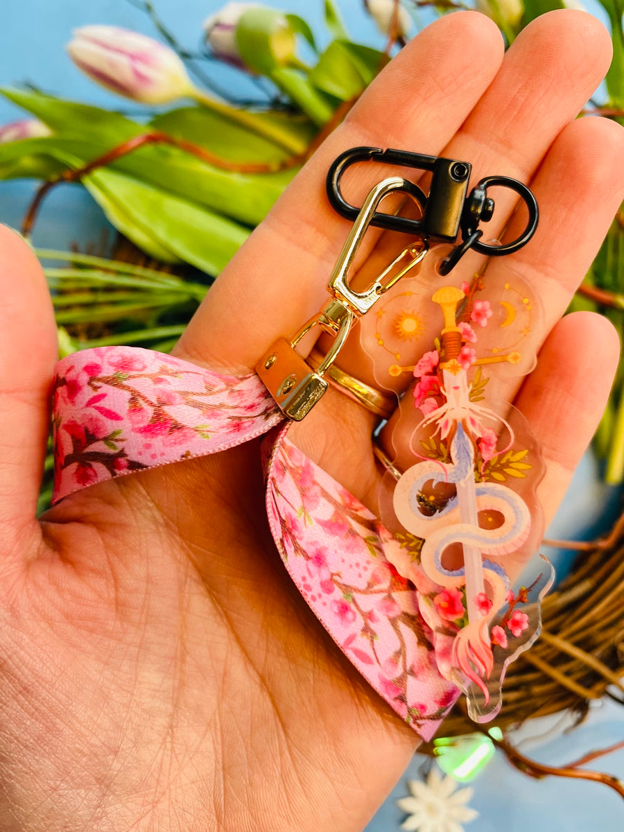 Sakura Dragon Keycharm