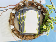 White Lily Notepad A6 To-Do List