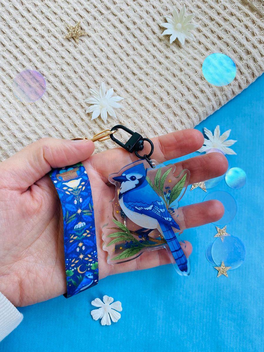 Blue Jay Keycharm