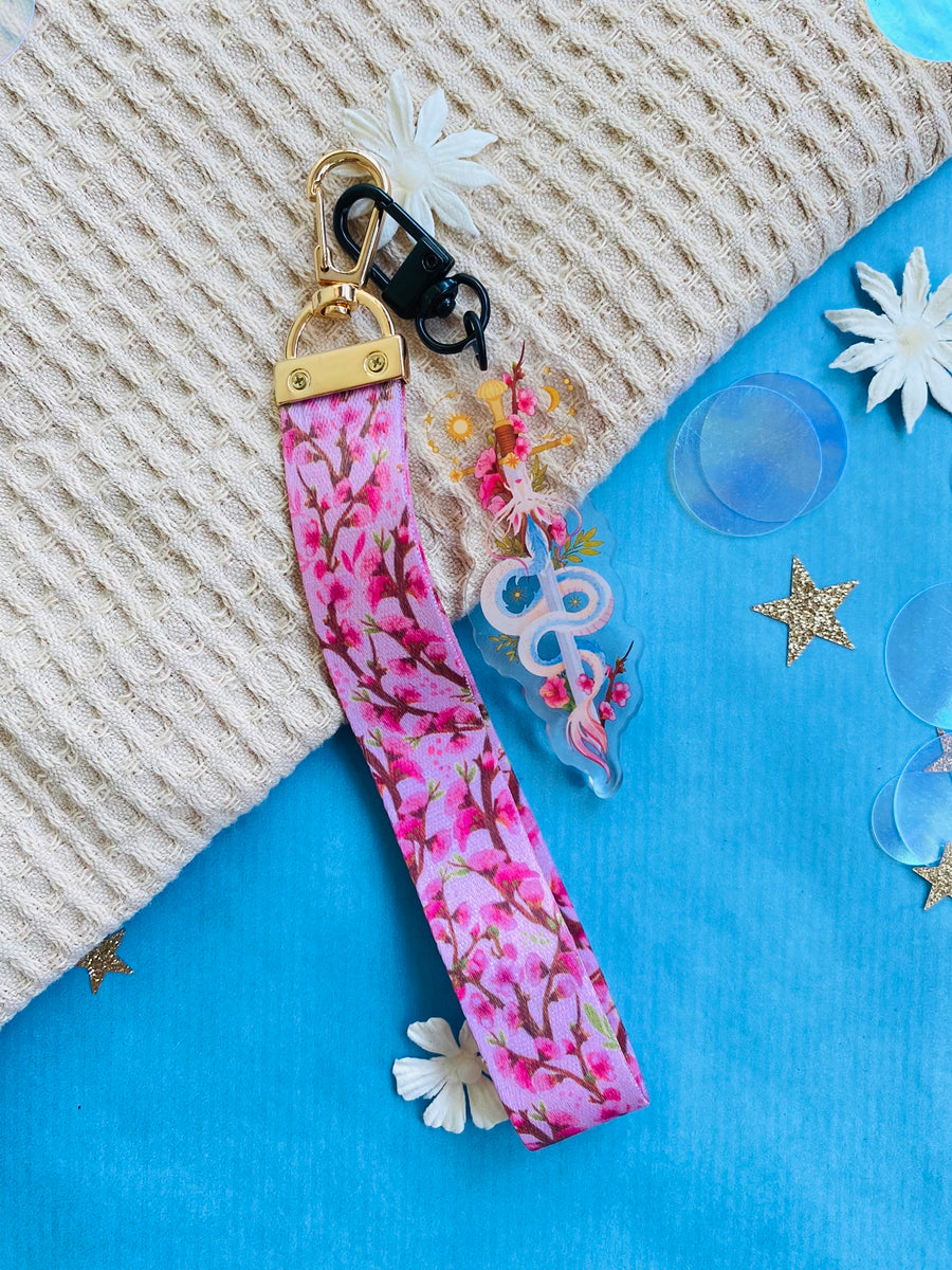 Sakura Dragon Keycharm