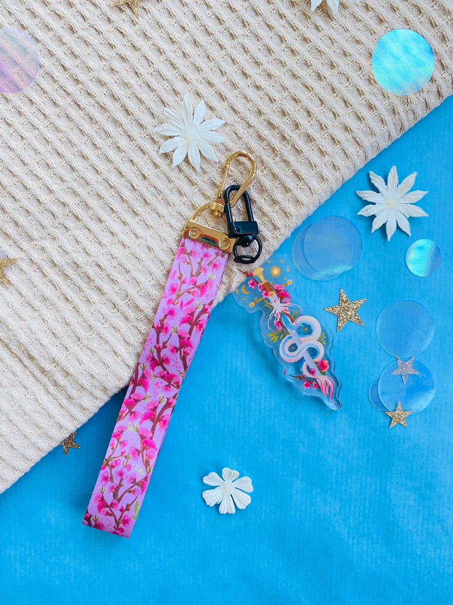Sakura Dragon Keycharm