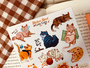 Cute Cat Sticker Sheet
