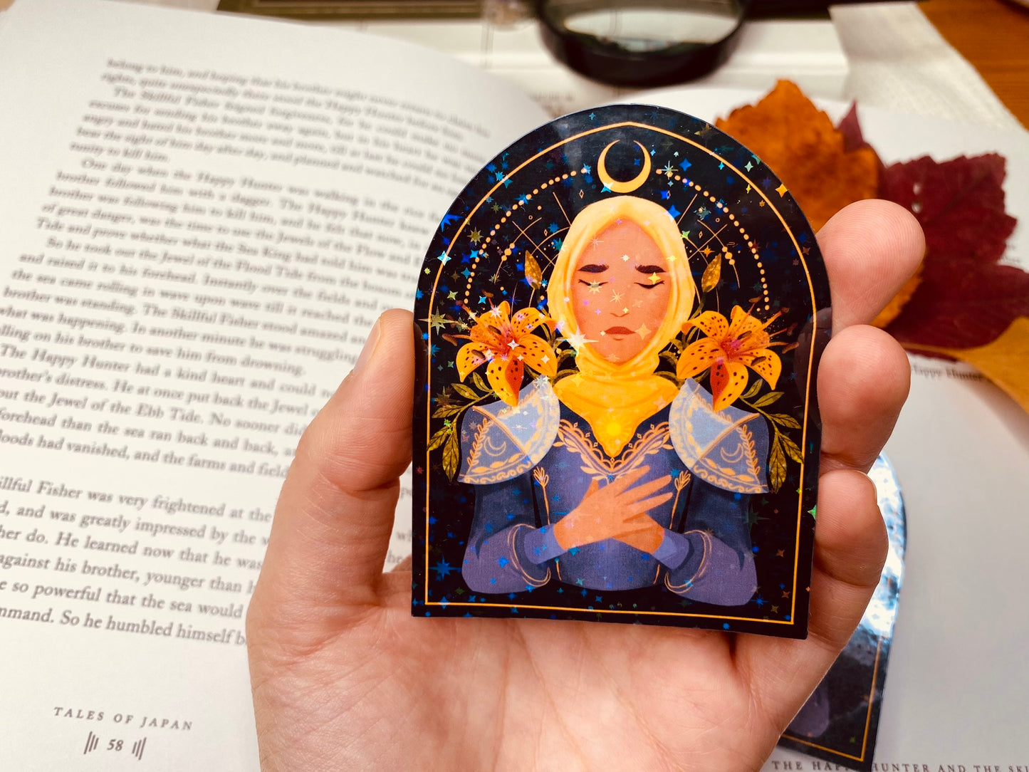 Women Warriors Holographic Vinyl Stickers