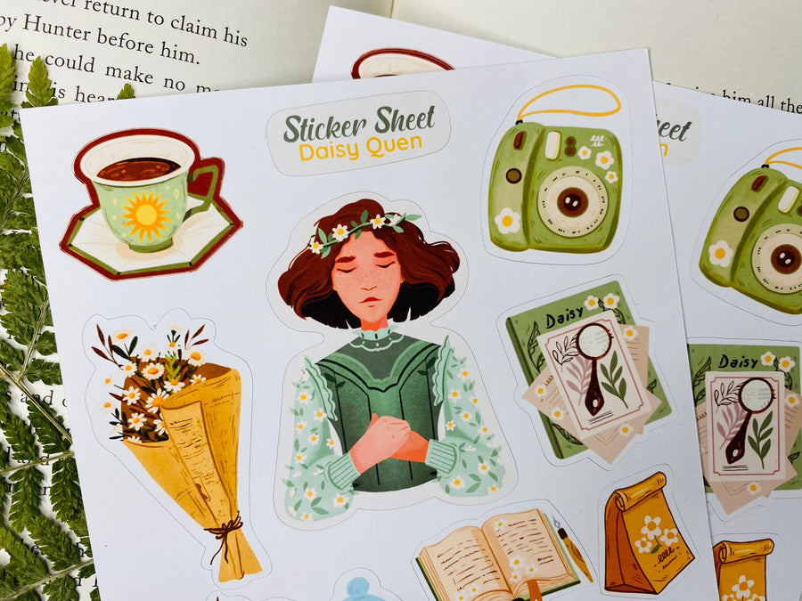 Daisy Queen Sticker Sheet