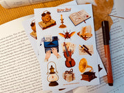 Dark Academia 2 Sticker Sheet