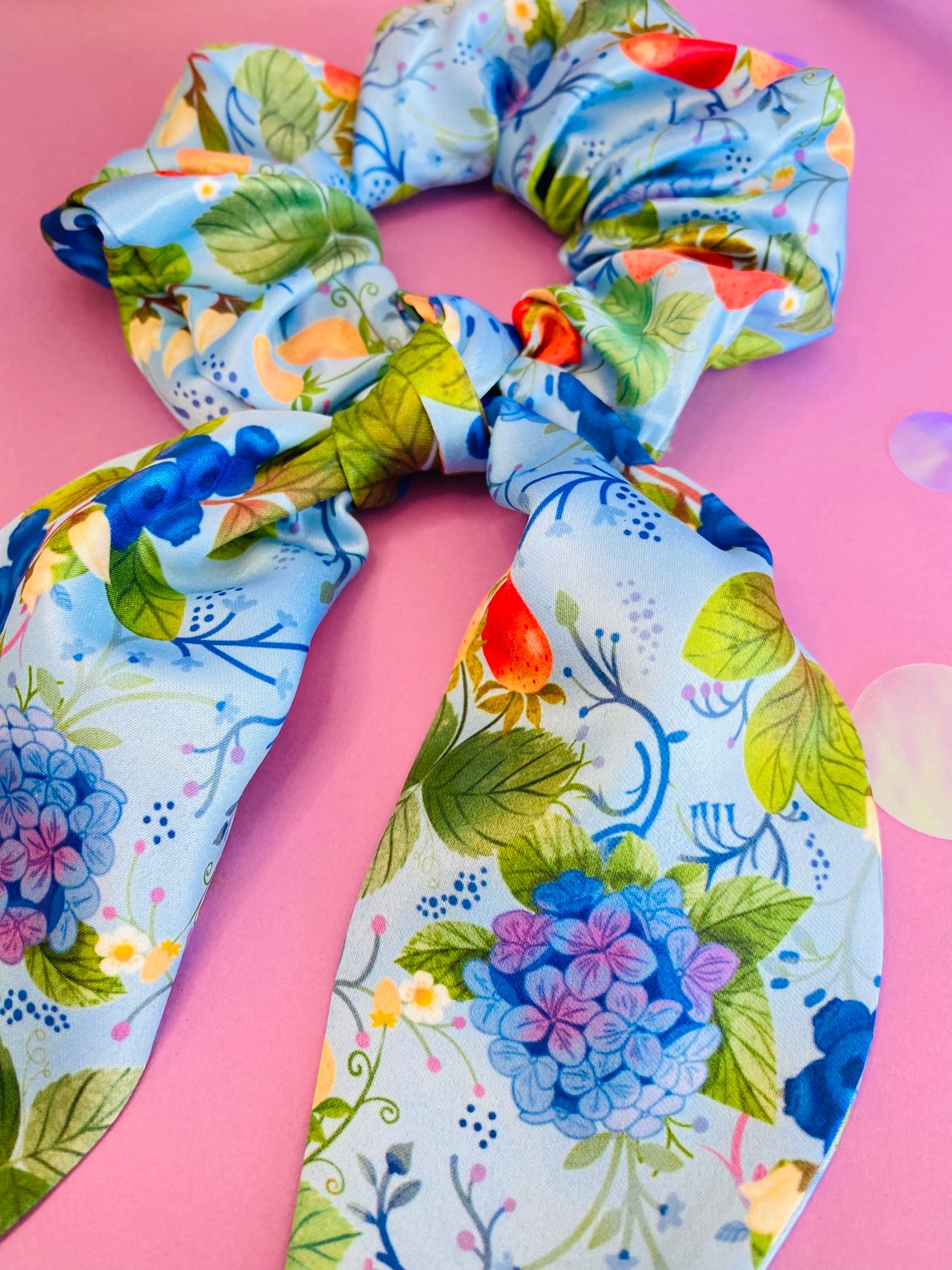 Blueberry, Strawberry Scrunchie / Hair Band