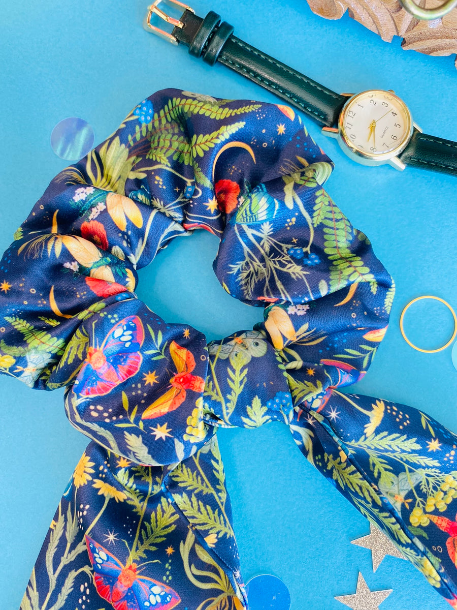 Wild Flowers Scrunchie  / Hair Band