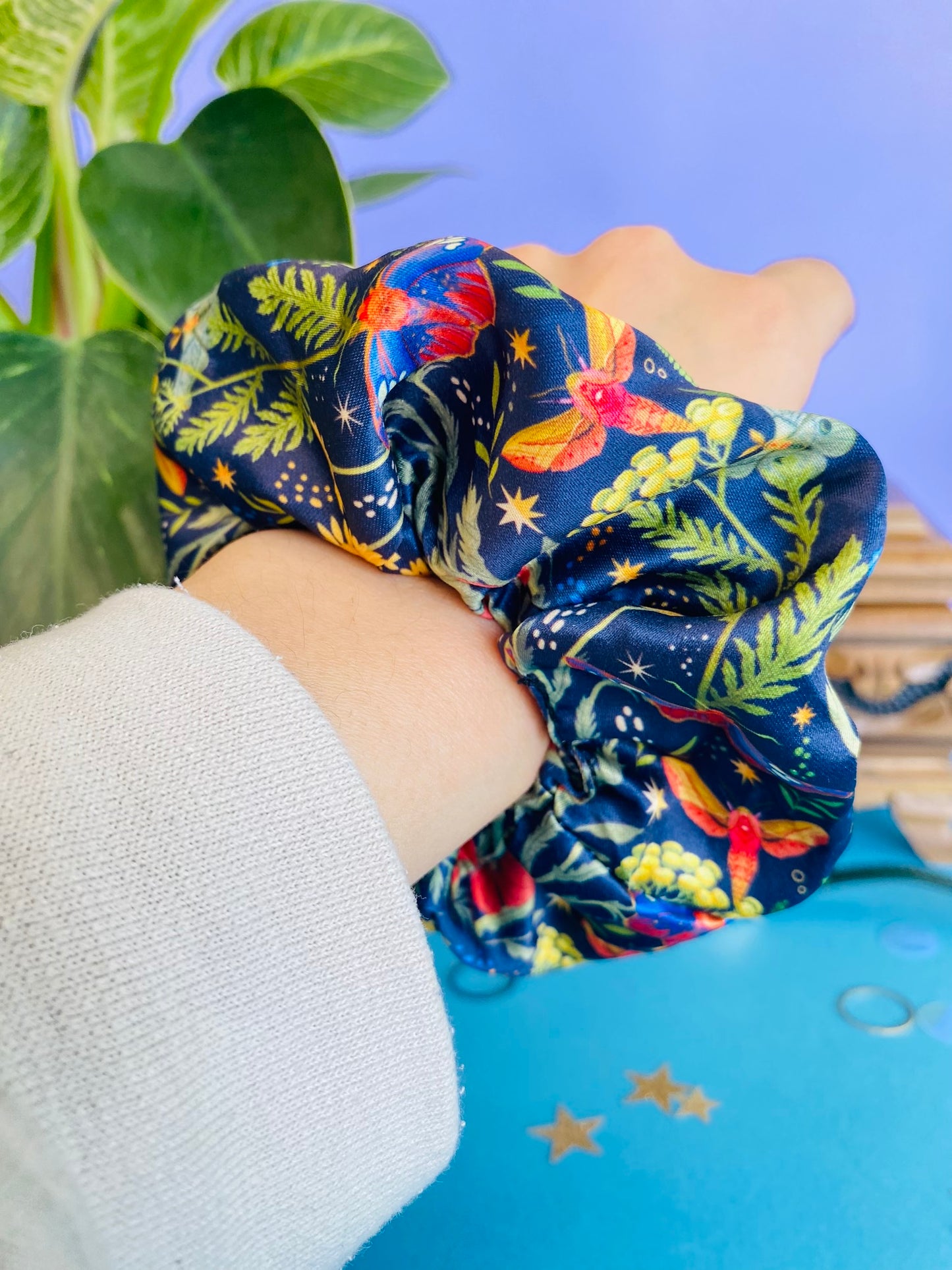 Wild Flowers Scrunchie / Hair Band
