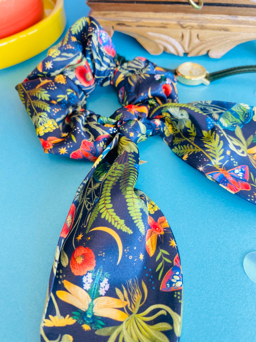 Wild Flowers Scrunchie  / Hair Band