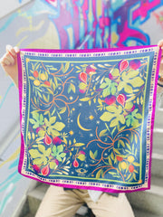 Fig Tree Motive Scarf