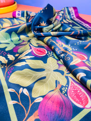 Fig Tree Motive Scarf