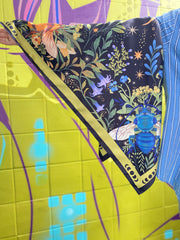 Bee Hive Motive Scarf