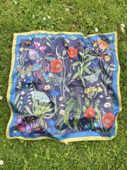 Wild Flowers Motive Scarf