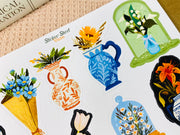 Vase Sticker Sheet