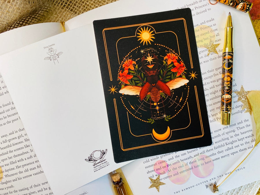 A Set of 2024 Insect Art Prints - A6 Bugs Post Card Set