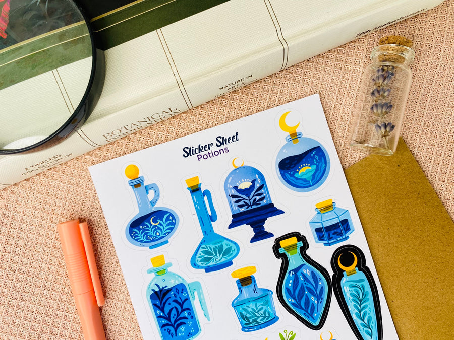 Potions Sticker Sheet