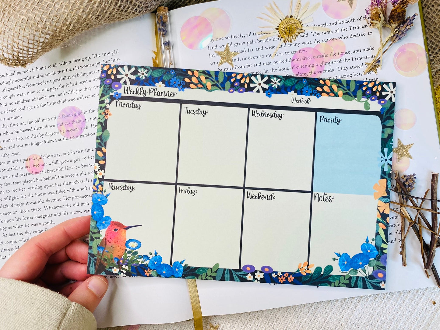 Rebirth A5 To Do-Weekly Planner Notepad - Daily Planner