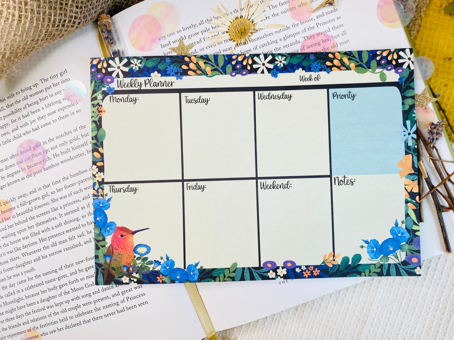 Rebirth A5 To Do-Weekly Planner Notepad - Daily Planner