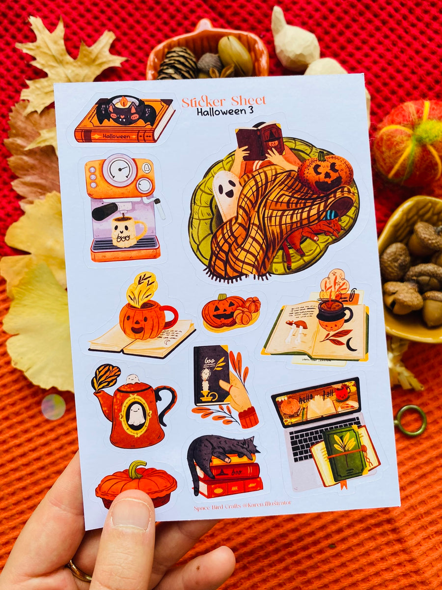 Halloween 3 Sticker Sheet