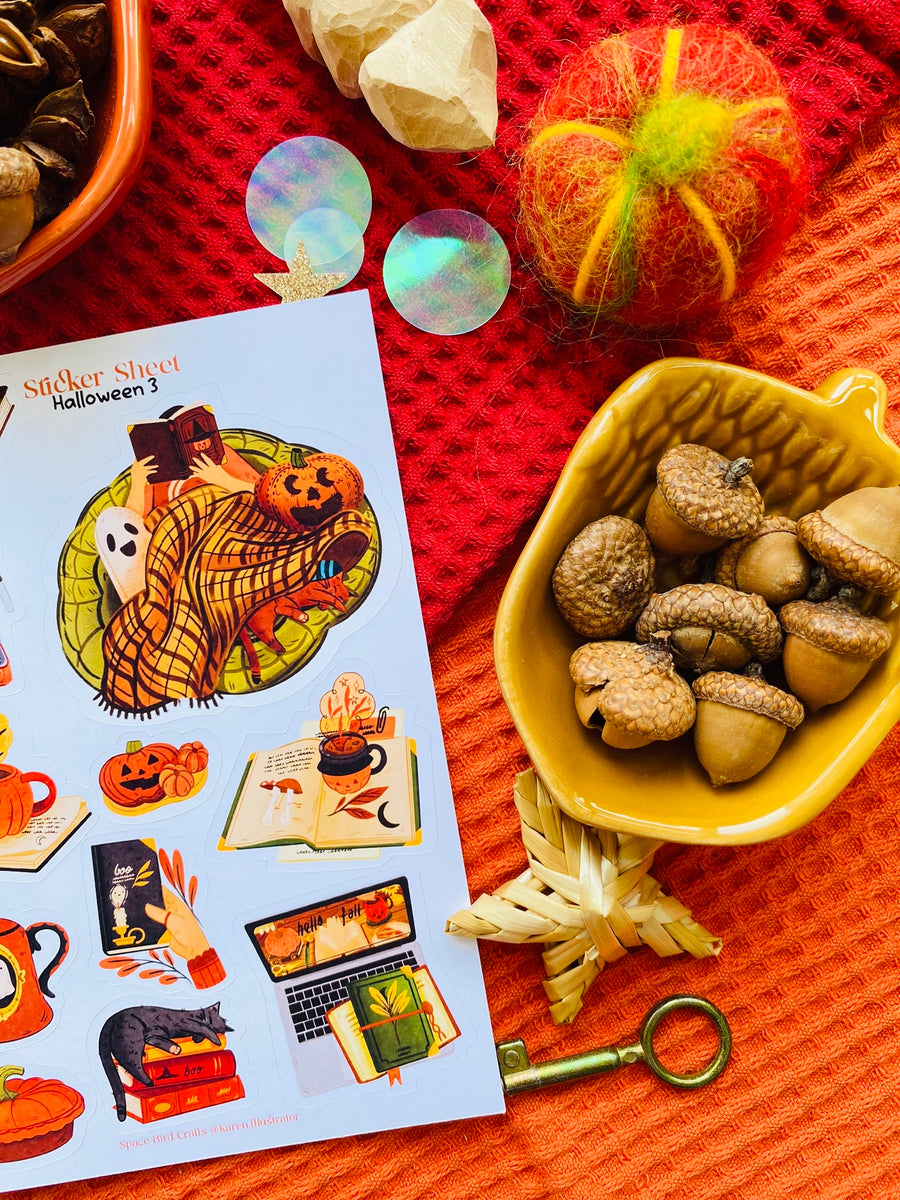 Halloween 3 Sticker Sheet
