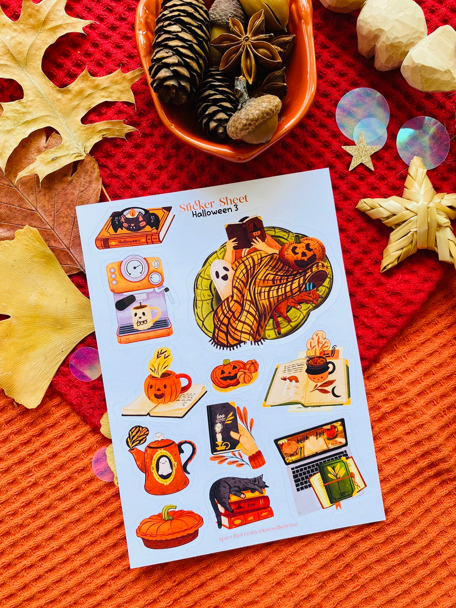 Halloween 3 Sticker Sheet