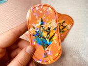 Floral  Bouqets Holographic Vinyl Stickers