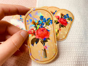 Floral  Bouqets Holographic Vinyl Stickers