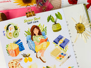 Self Care Sticker Sheet