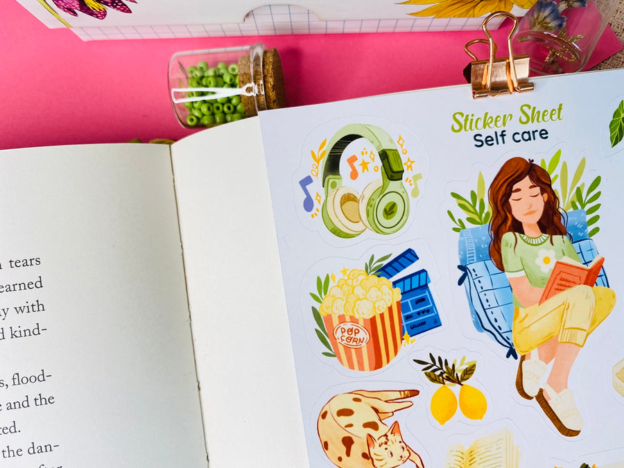 Self Care Sticker Sheet