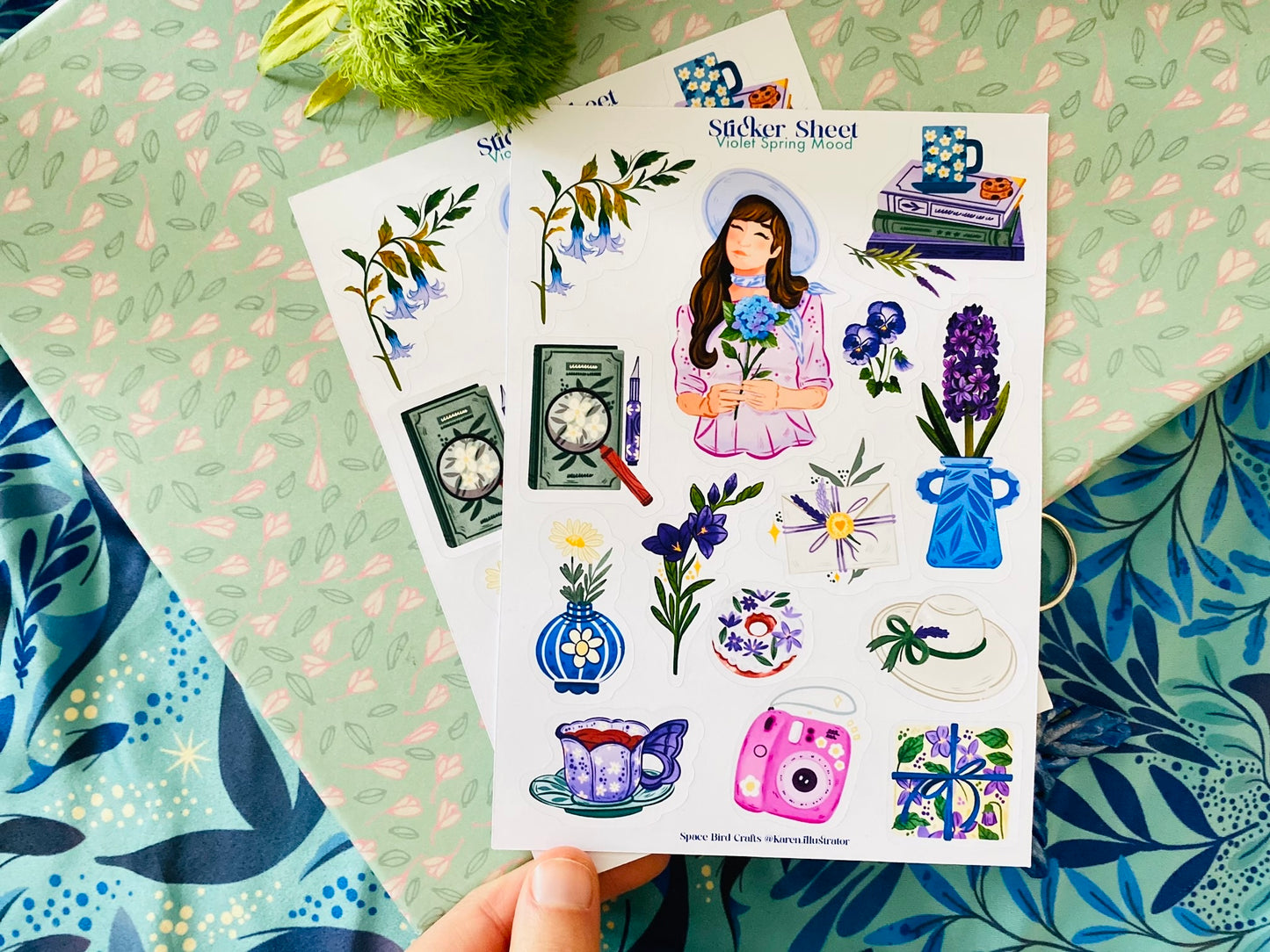Liliac Sticker Sheet