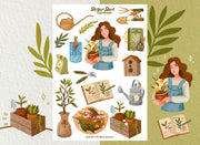 Gardenia Sticker Sheet